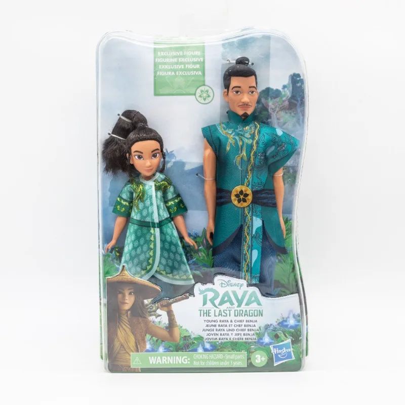 Hasbro Original Disney Raya and The Last Dragon Collection Anime Figure Toy Model Children Toy Boy Girl Birthday Gifts