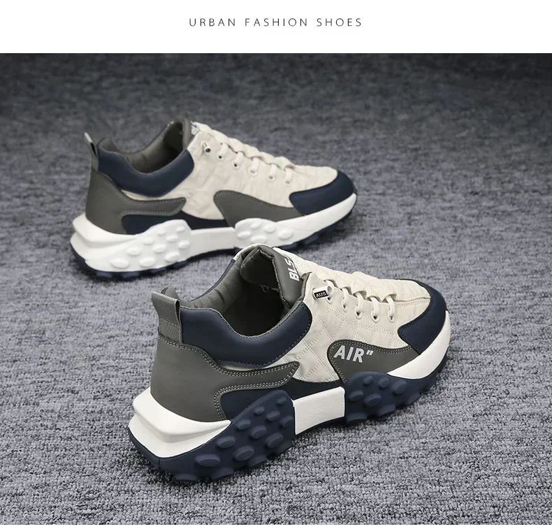 2025 New Men's Casual Shoes Men's Shoes Platform Men's Sneakers Plus Size 43 44 Popular Sapatos Masculine Shoes