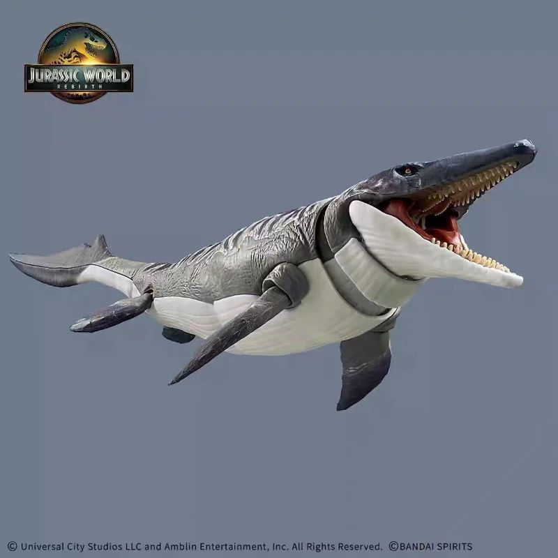 Bandai Original Jurassic World Prognathosaurus Mosasaurus Dinosaur Toys Model Kit Buildable Figure Jurassic Park Gifts for Kids?