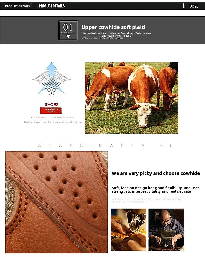 2025 Man's shoes Genuine Leather Men Sandals Summer Men's Shoes Outdoor Water Shoes Leather Sandals For Men men summer sandals