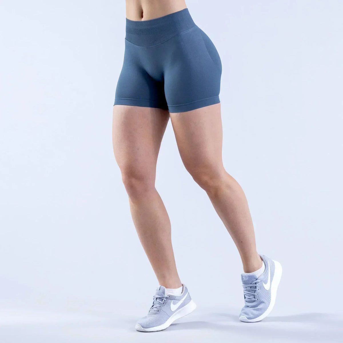 Summer High Waisted Yoga Shorts Fashionable and Sexy Running Fitness Pants Solid Color Yoga Leggings Customizable labels