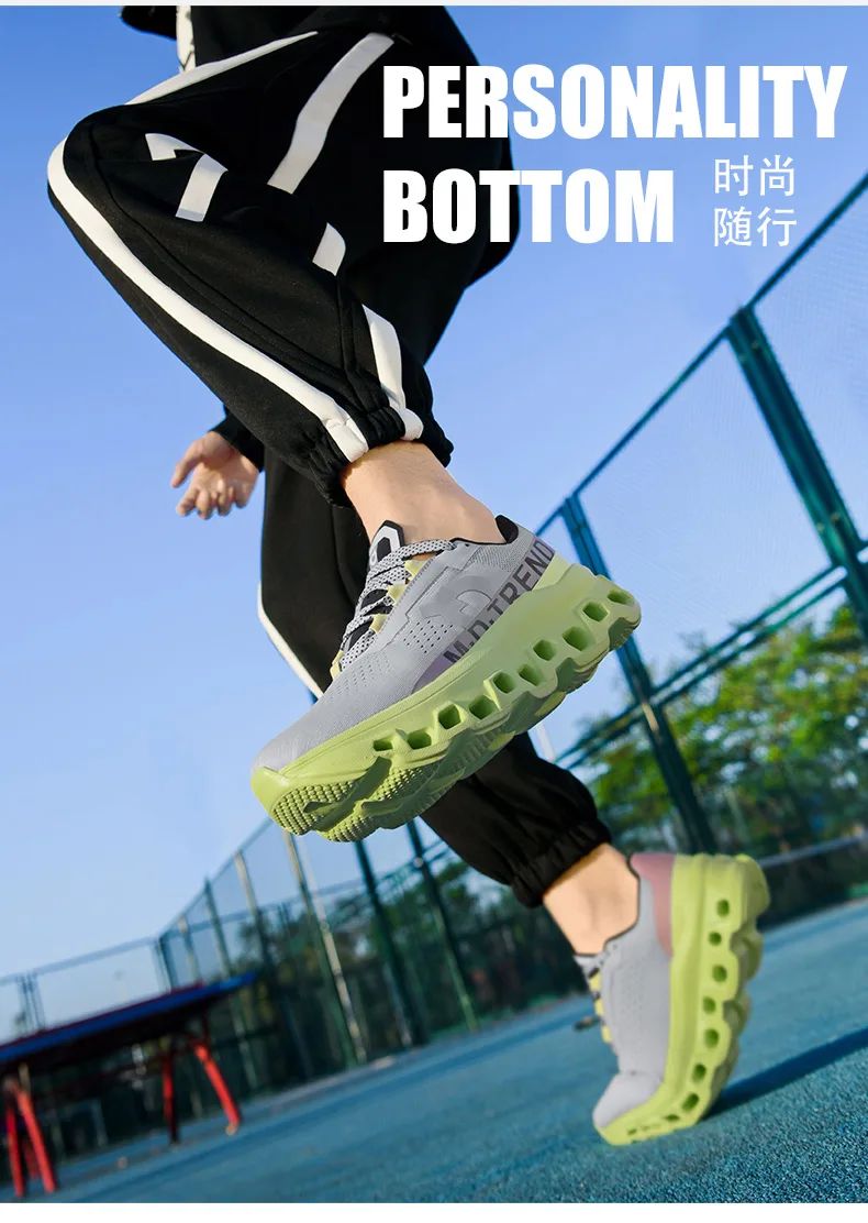 Marathon Men Sports Running Shoes Air Cushion Breathable Lightweight Male Comfortable Athletic Casual Sneakers Hiking Outdoor