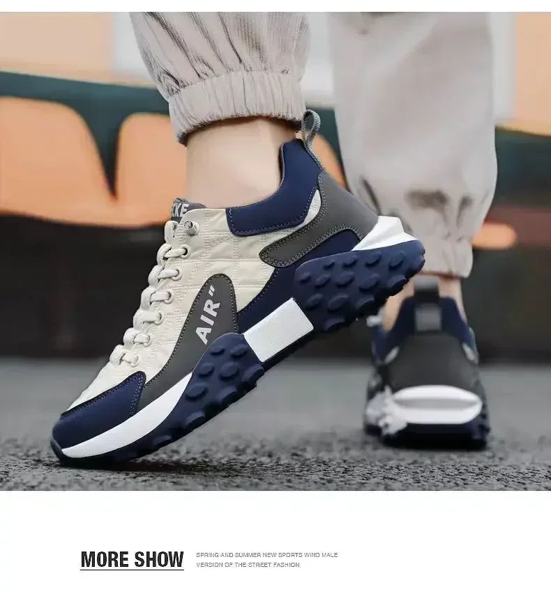 2025 New Men's Casual Shoes Men's Shoes Platform Men's Sneakers Plus Size 43 44 Popular Sapatos Masculine Shoes