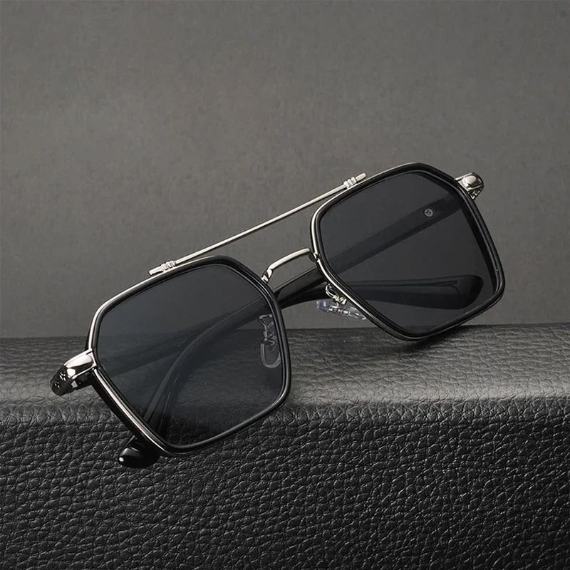 Trendy Sunglasses for Men Professional Day Night Driver Sun Glasses Male Fashion Vintage Eyewear Shades UV400 Protection