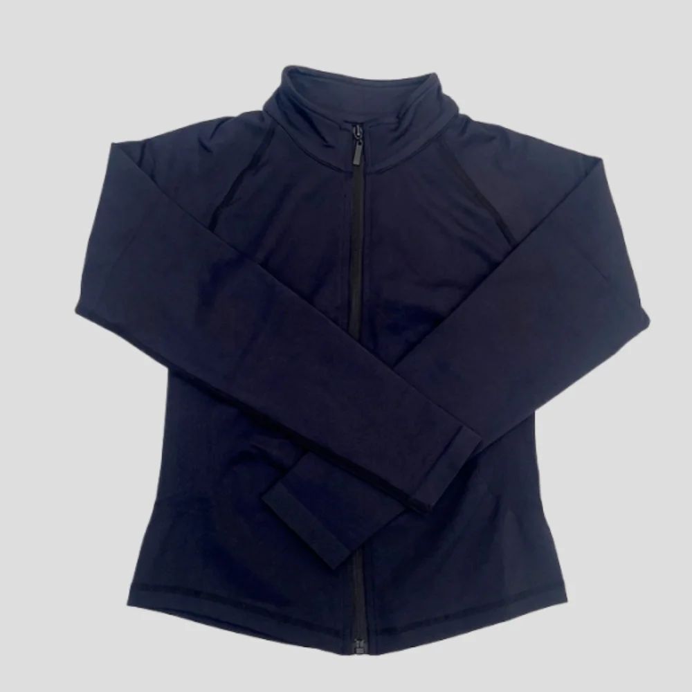 Oner Active Women's Comprehensive Training Jacket Yoga Jacket Gym Jacket Long Sleeve Zipper Tight Plastic Waistband Daily Jacket