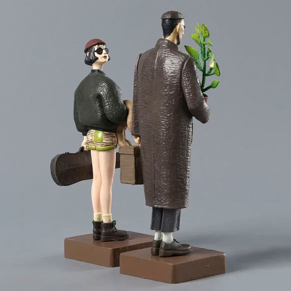 2-pack The Professional Leon Mathilda Figure Figurine Collection Model Doll Toy 14-16cm