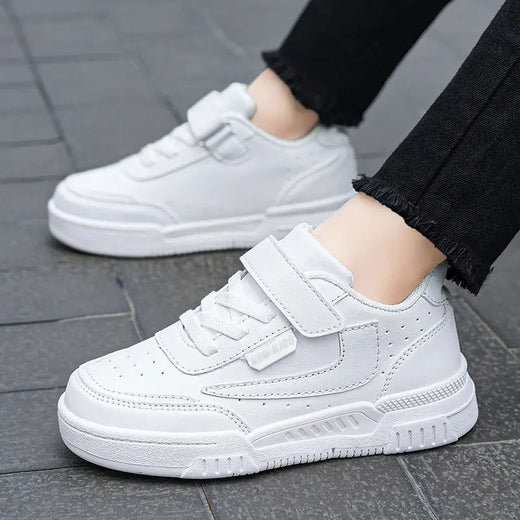 Spring and Autumn Running Sneakers for Kids Non-slip Shoes for Boys Sneakers Leather Kids Tennis Hugh Fashion Mesh Kids Shoes