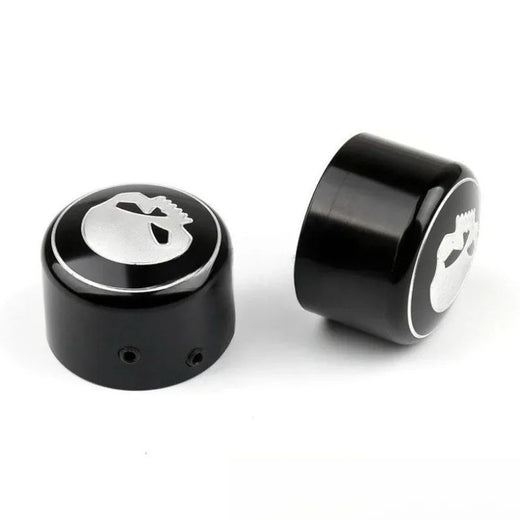 Motorcycle Accessories Skull Front Axle Cover for Harley XL883/1200 X48 Dana Fat Boy Road King Great Glide Aluminum Alloy