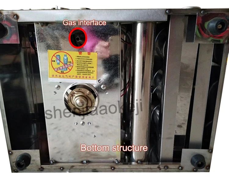 Commercial Marshmallow Machine Stainless Steel Gas Cotton Candy Maker DIY Candy Floss Machine Fancy Brushed Spun Sugar Machine