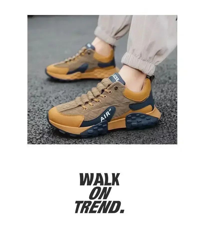 2025 New Men's Casual Shoes Men's Shoes Platform Men's Sneakers Plus Size 43 44 Popular Sapatos Masculine Shoes