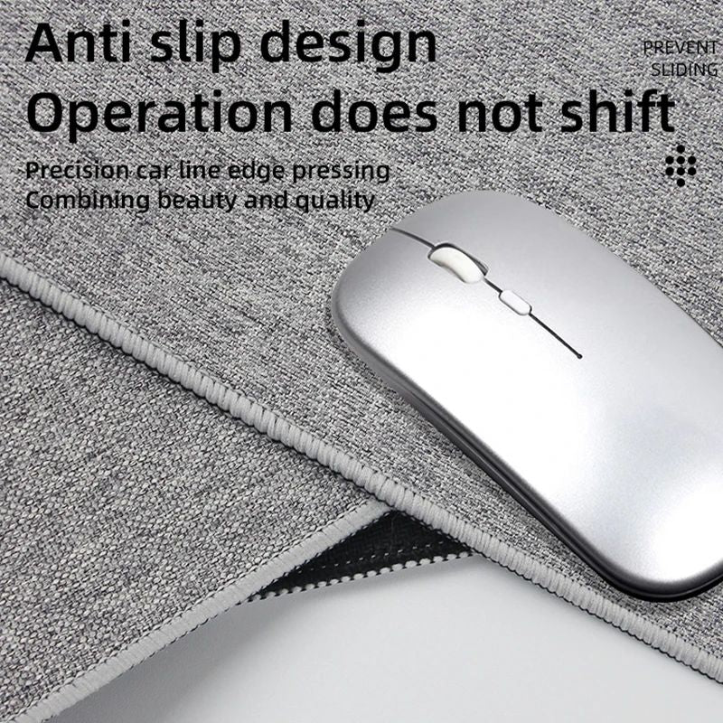 Cotton and Linen Rubber XXL Mouse Pad Gaming MousePad Large Desk Mat Gaming PC Desk Mat Keyboard Pad Computer Desk Pad