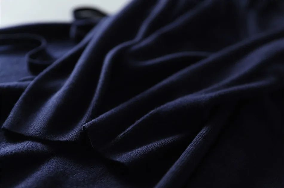 Autumn Winter Sweater Womens Dresses V-neck Wrap Up Dress for Women Woman Clothing Korean Version Loose Elegant Knitted Skirt