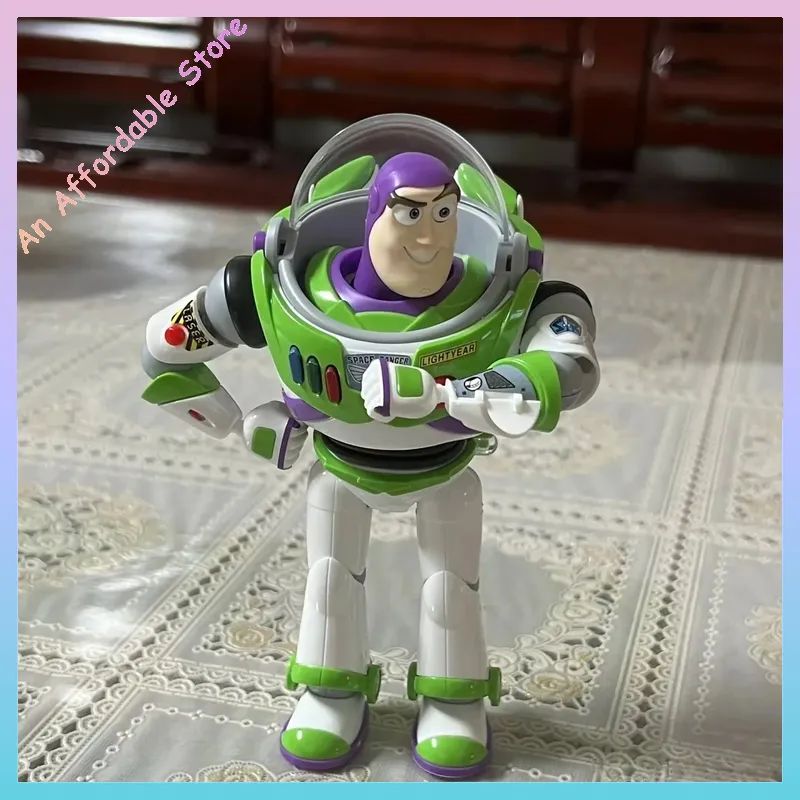 Toy Story Buzz Lightyear Model Toys Pixar Electric Walking Robot Doll Action Figure Toy Birthday Gift Toys Model For Children