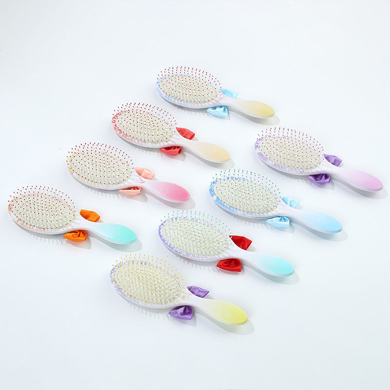 Disney Princess Theme Air Cushion Combs The Little Mermaid Ariel Princess Elsa Anna Children Cute Hair Massage Comb Girls Gifts