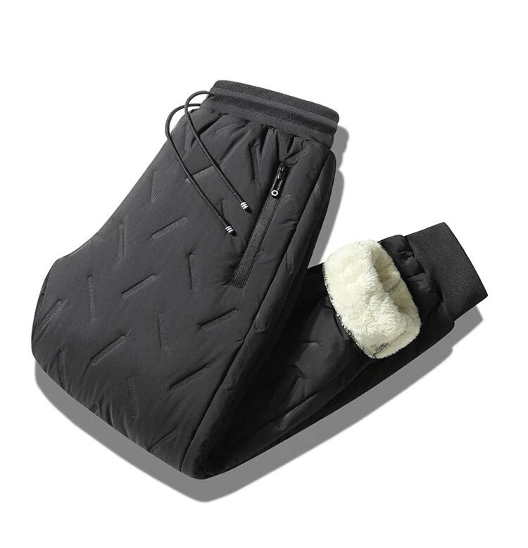8xl Winter Thickened Mens Down Pants High Quality Fashion Drawstring Sports Pants Men's Jogger Outdoor Loose Leisure Down Pants