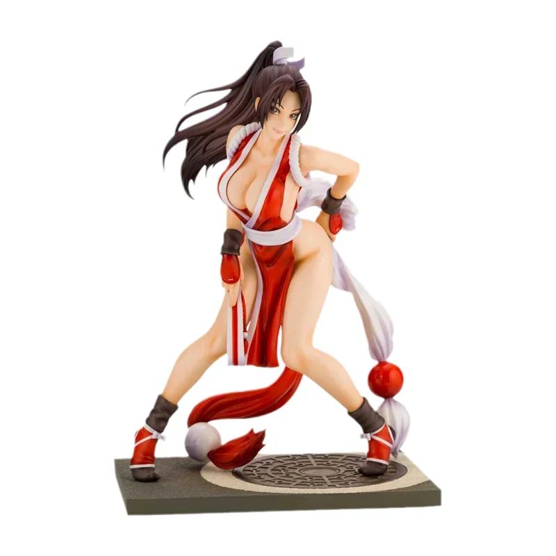 SNK Mai Shiranui KOTOBUKIYA Original The King of Fighters '98 Game Anime Action Figure Toys for Kids Gift Collectible Model