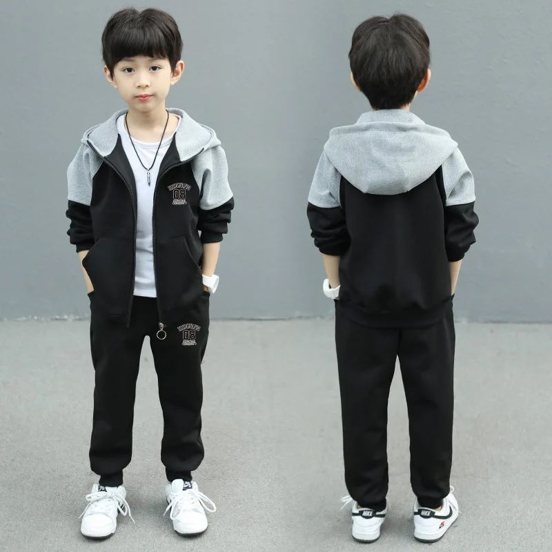 Boys Spring/autumn 2024 New Arrival Fashionable Baby Trendy Brand 2-piece Set Cool Kids Clothes For Little Ones