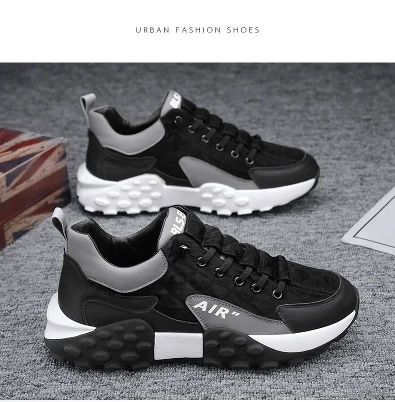 2025 New Men's Casual Shoes Men's Shoes Platform Men's Sneakers Plus Size 43 44 Popular Sapatos Masculine Shoes