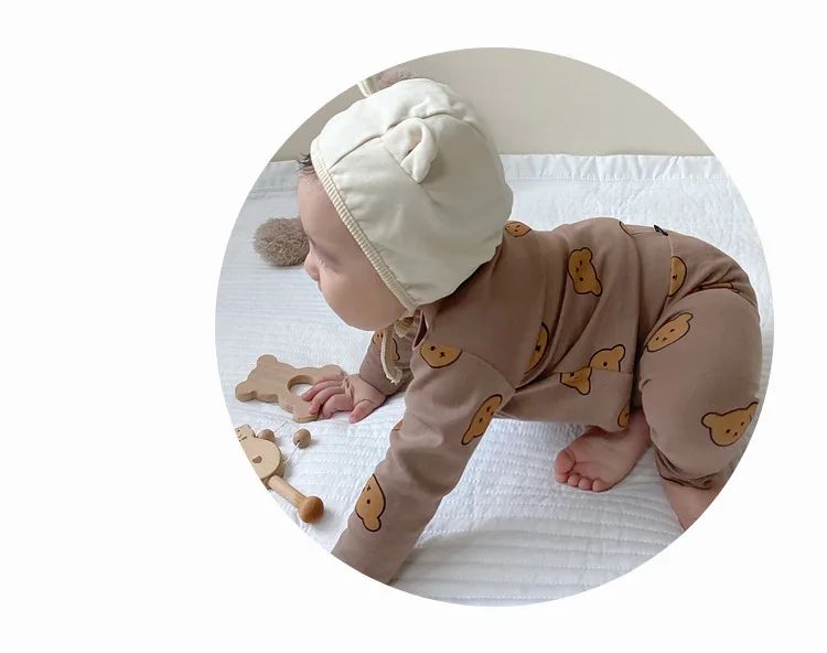 Baby Clothes 2pcs Sets Autumn Winter Baby Pajama Set Bottom Underwear Two-piece Set Cotton Baby Boy Long Sleeves Outfit