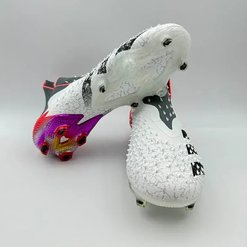 New Men Football Field Boots Professional Original Soccer Shoes Resistant Unisex Comfortable Ankle Cleats Football Shoes Outdoor