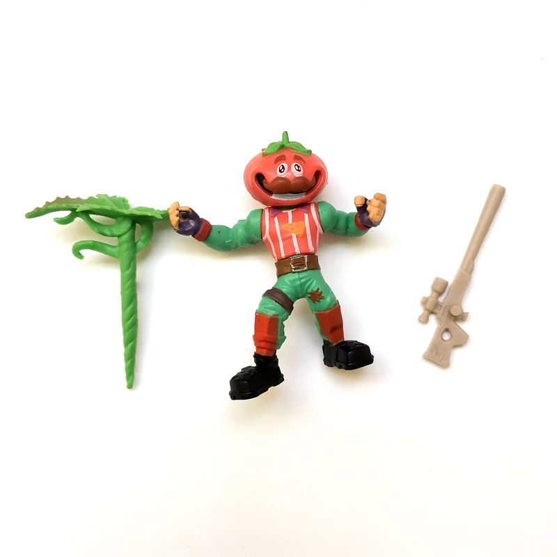 5Pcs New PVE PVP Game Rare Fortniting Soldier with Gun Weapon Figure Model Limited Collection Toy Gift For Child Boy Girl Adult