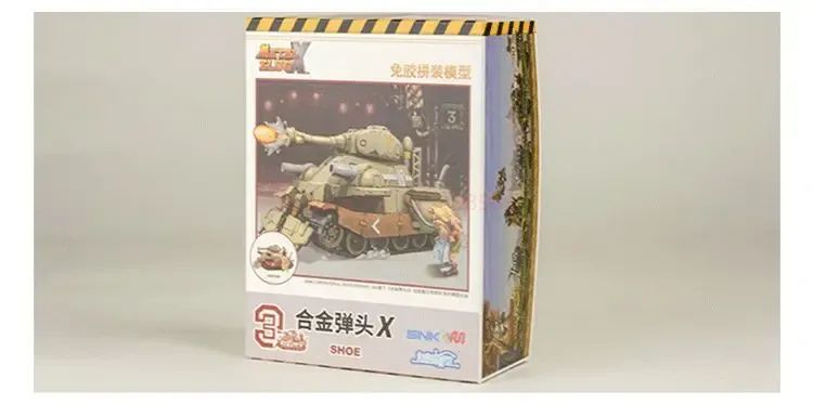 ?IN STOCK?XIN SHI Model Assembly Metal Slug X 2 SV-001 SV001 SLUGFLYER NOP-03 LANDSEEK T-2B SHOE Action Figure Toys