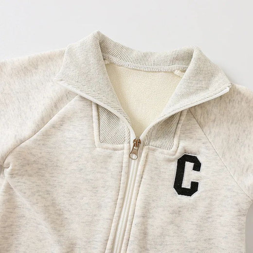 2024 Autumn Winter Baby Rompers Thick Lining Boys Jumpsuits Fur Lining Toddler Clothes Boys Outfit