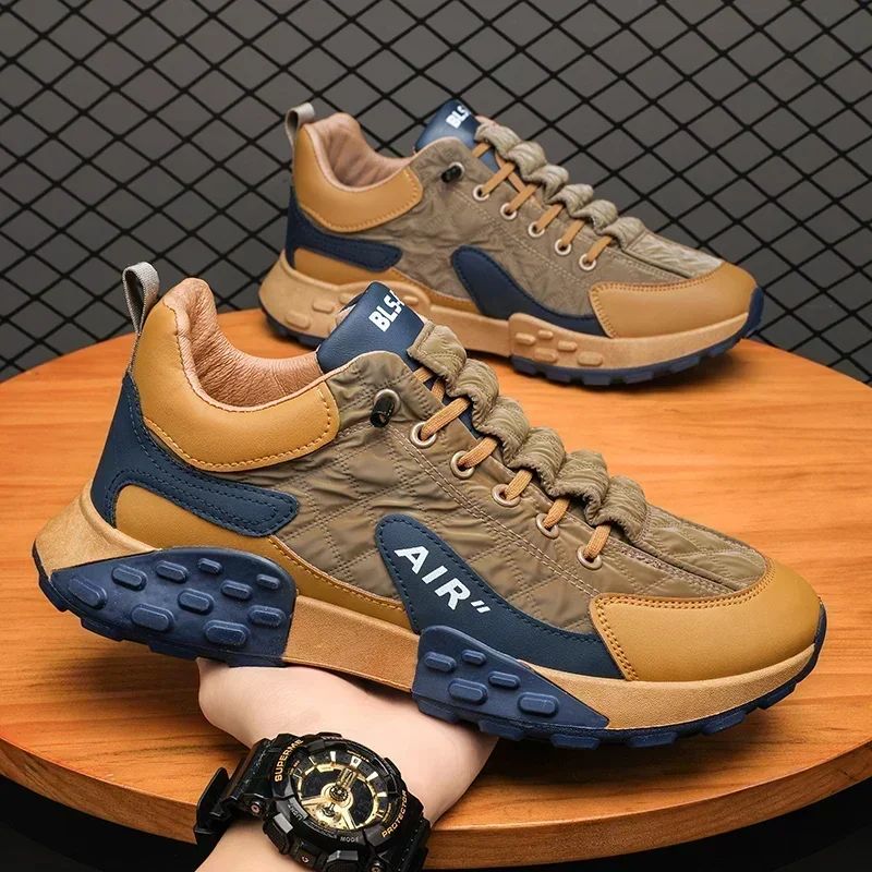 2025 New Men's Casual Shoes Men's Shoes Platform Men's Sneakers Plus Size 43 44 Popular Sapatos Masculine Shoes