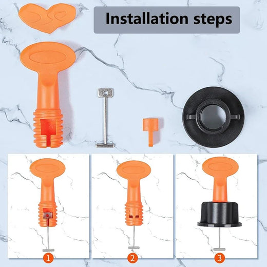50-500pcs Tile Leveling System Replace Steel Needle For Floor Wall Ceramic Leveler Tiles Laying Construction Toolsruction Tool