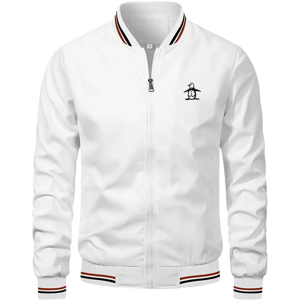 New/Korean/Golf/Men's stand up collar jacket zipper sportswear, Spring and Autumn fashion men's outdoor casual zipper jacket