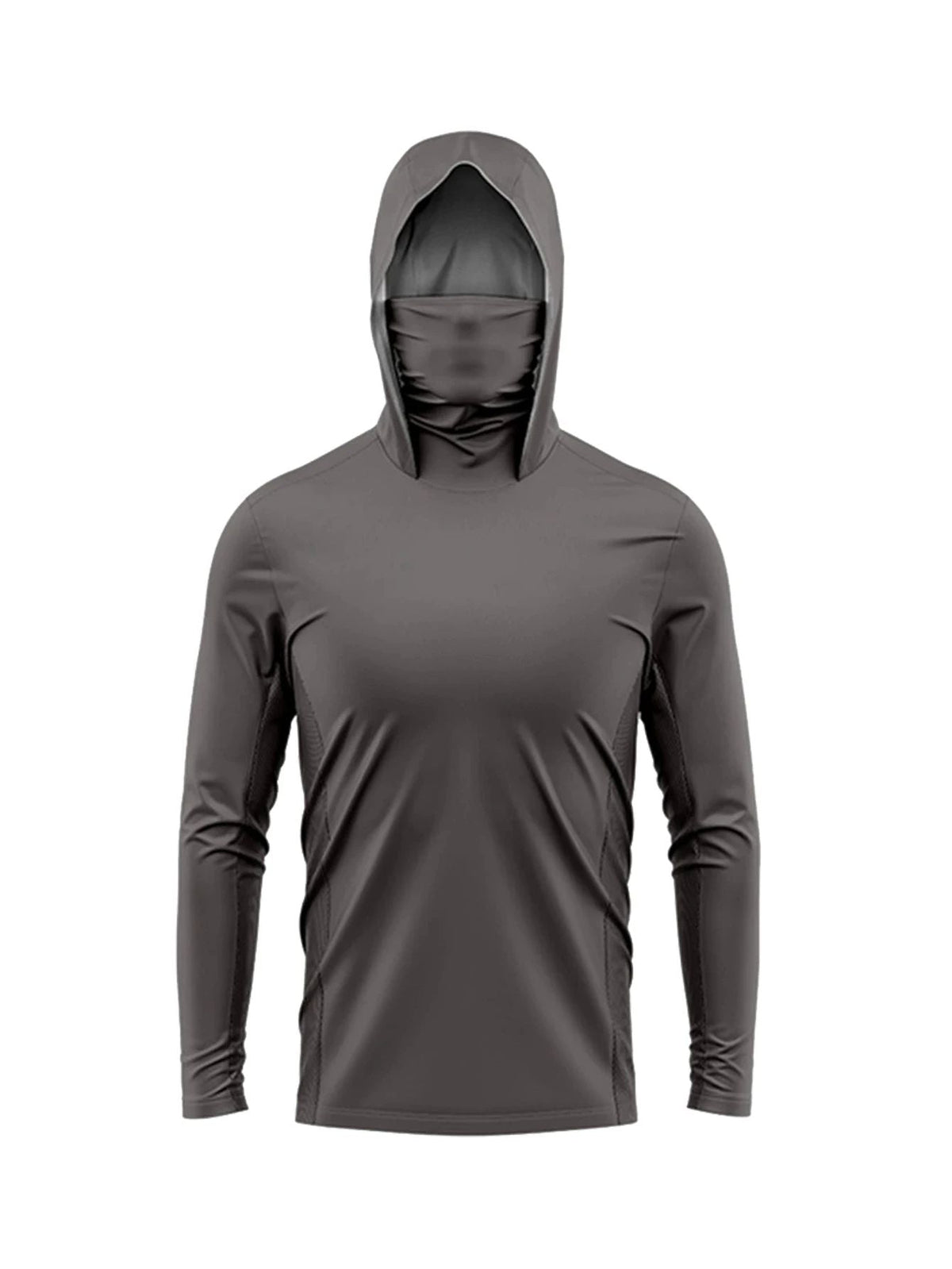 Fishing Hooded Shirts Face Cover Men Long Sleeve Fishing Clothing Breathable Fishing Apparel