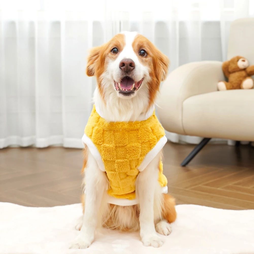 Pet Accessories Winter Dog Clothes for Dogs S-6XL Warm Dogs Coat Schnauzer Pug Clothing Sweatshirts Casual Dog Cat Clothing