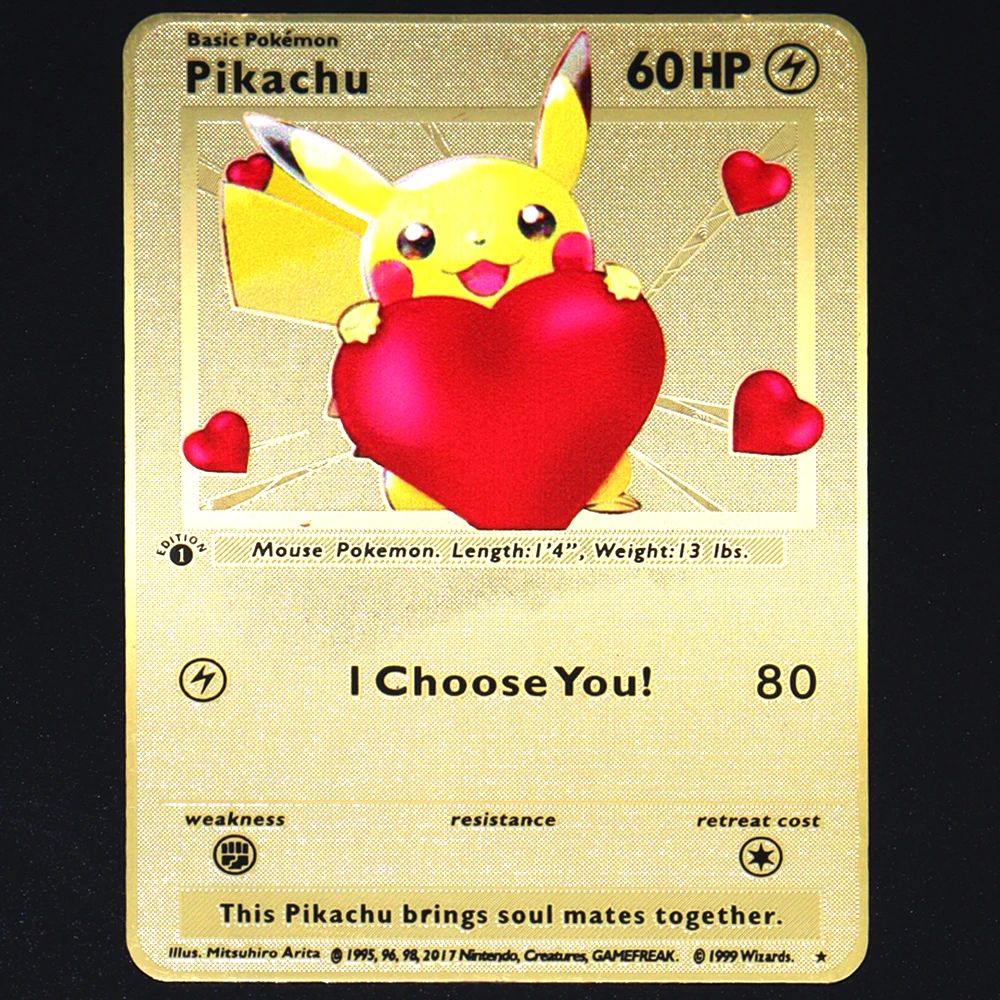 Pokemon 183200 Points High Hp Gold Black English French Metal Cards Vmax Mega GX Game Collection Cards Charizard Pikachu Mewtwo