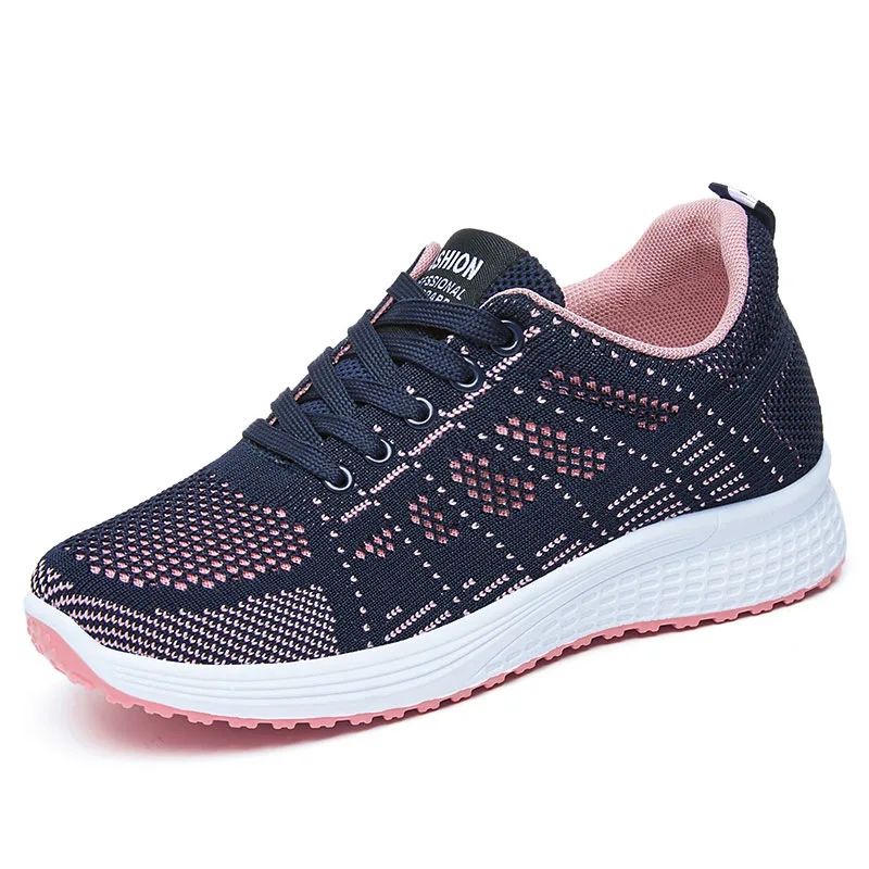 2025 Spring New Women's sneakers Soft soled Breathable flat Casual Shoes Trendy Sports Shoes Running Driving Shoes for women