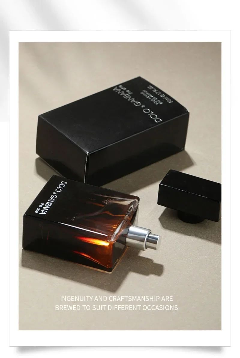50ML Woody Men Perfume Spray Flirting Pheromone Long Lasting Irresistible Floral Vibrant Light Fragrance Gentleman Brand Perfume