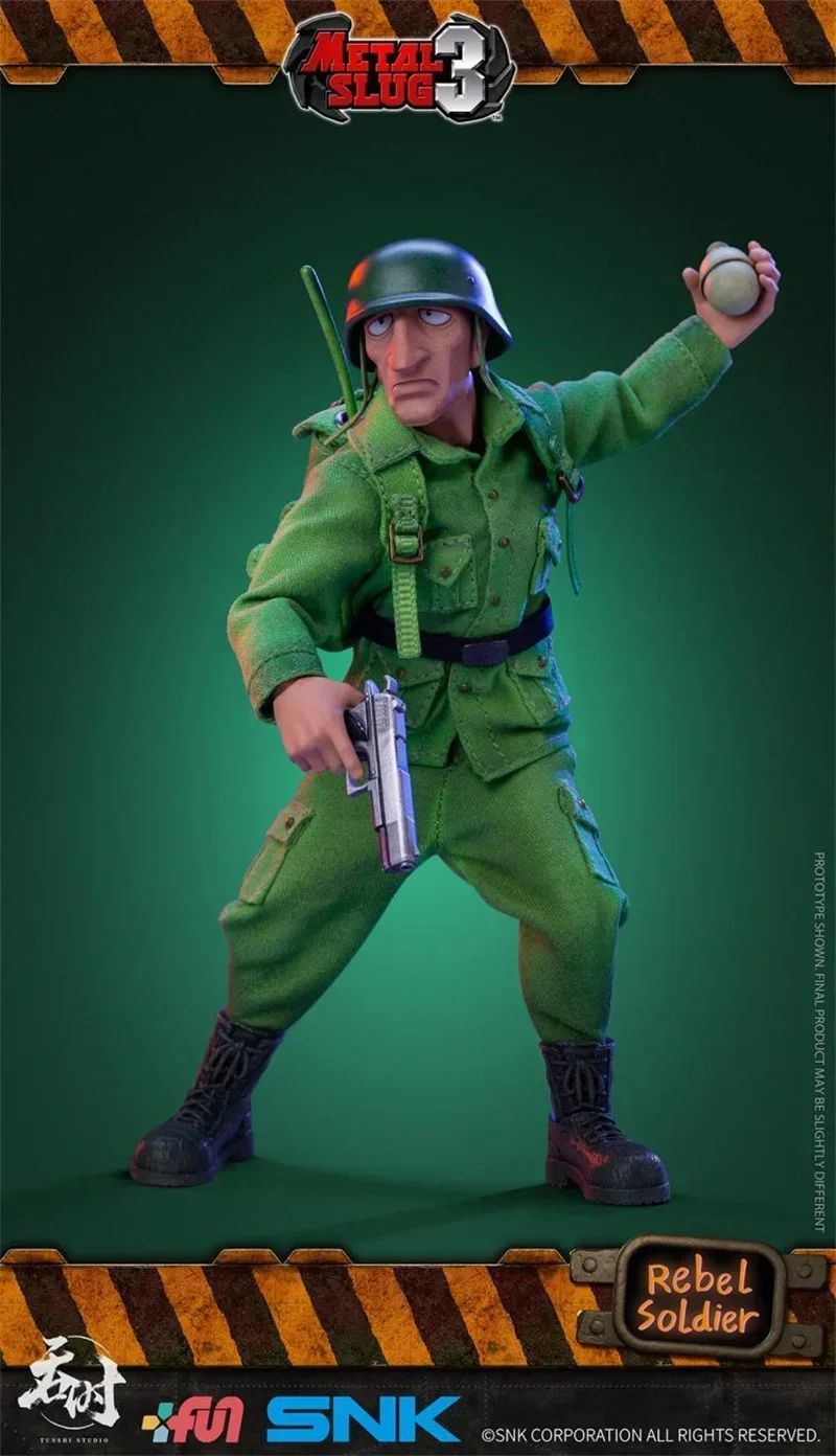 ?IN STOCK?TUNSHI Studio Original SNK Model Official Metal Slug 3 Marco Tarma Clark Still RALF JONES Rebel Soldier 1/12 Mecha Toy