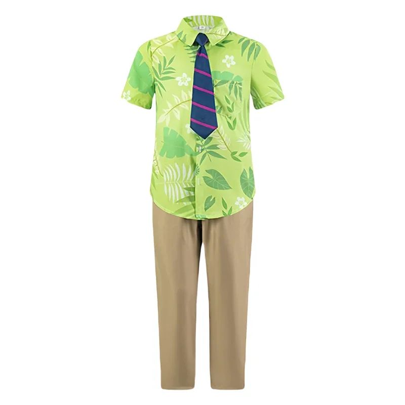 2026 Nick Wilde Cosplay Costumes Zootopia Cosplay Summer Shirt Tie Nick Suits Halloween Carnival Cos Adult Unisex Gifts