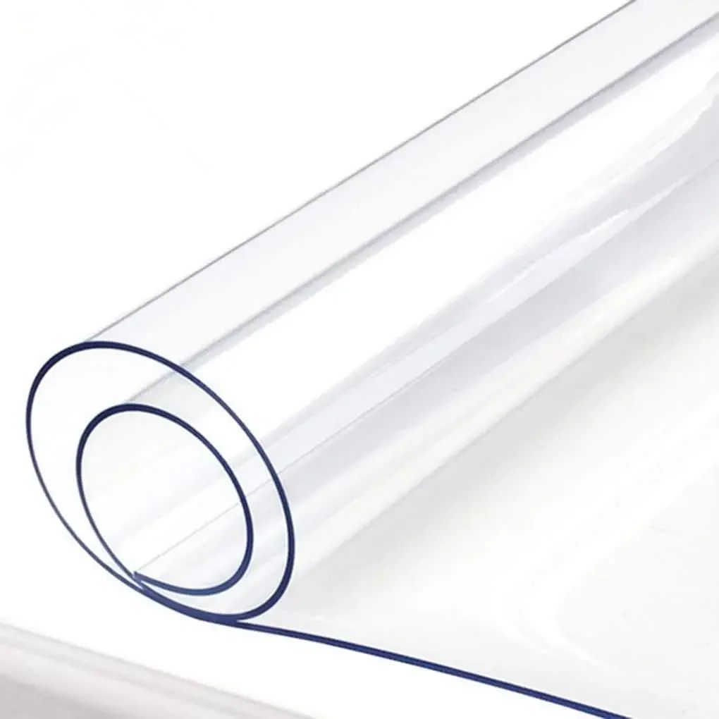 Rectangle Clear Desk Mat, Waterproof & Easy Cleaning for Office Dresser Night Stand Clear Table Protector