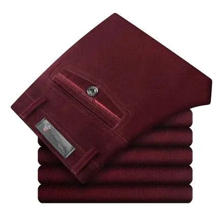 Corduroy pants loose joggers middle-aged men dad installed in autumn and winter 2023 men's casual Trousers for men streetwear