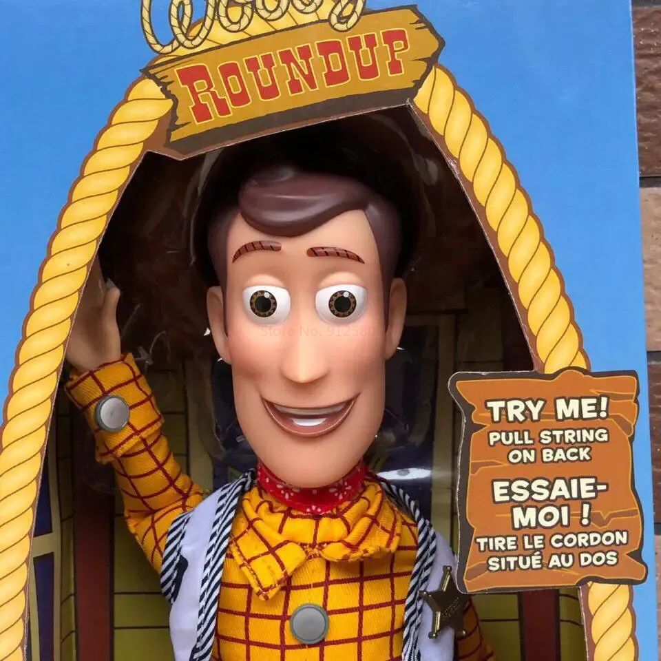 Anime Disney Toy Story 4 Talking Woody Buzz Jessie Rex Action Figures Anime Decoration Collection Figurine Toys Model For Gifts
