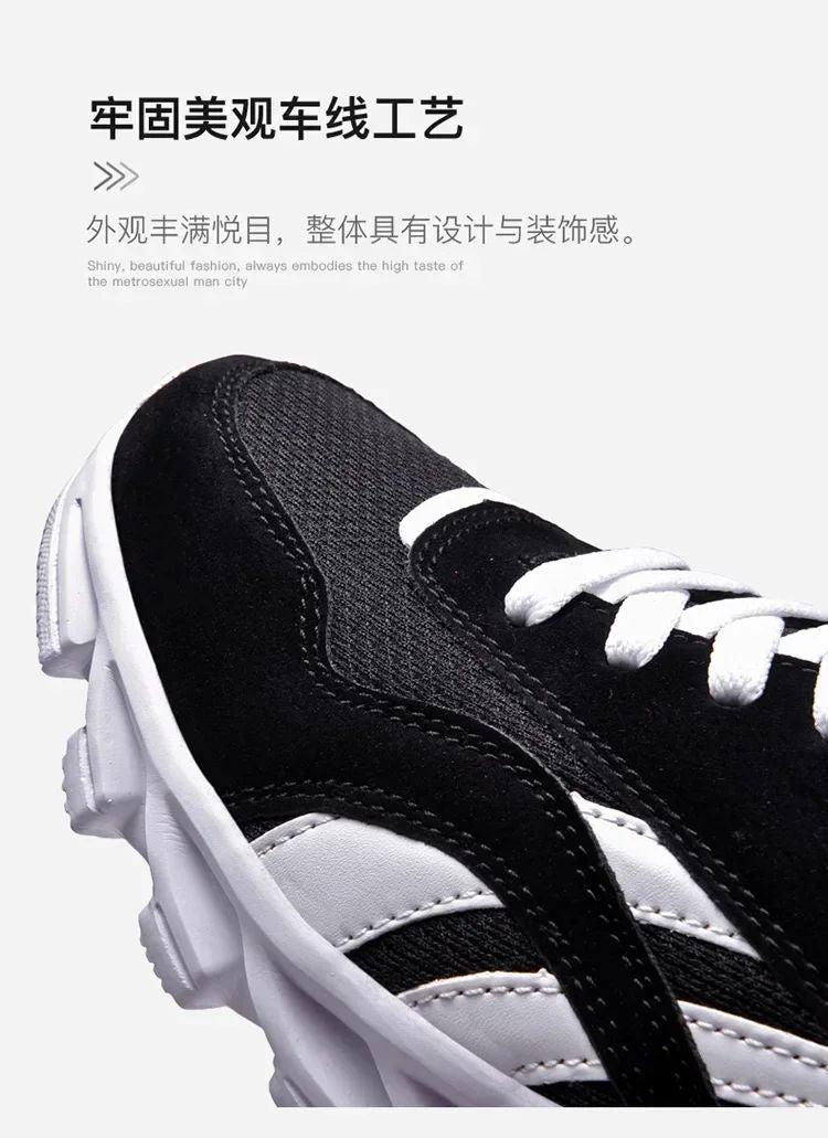 Brand Trend Size 46 47 48 Men's Wear-resistant Cushioning Thick-soled Fitness Sneakers Outdoor Breathable Running Shoes for Men