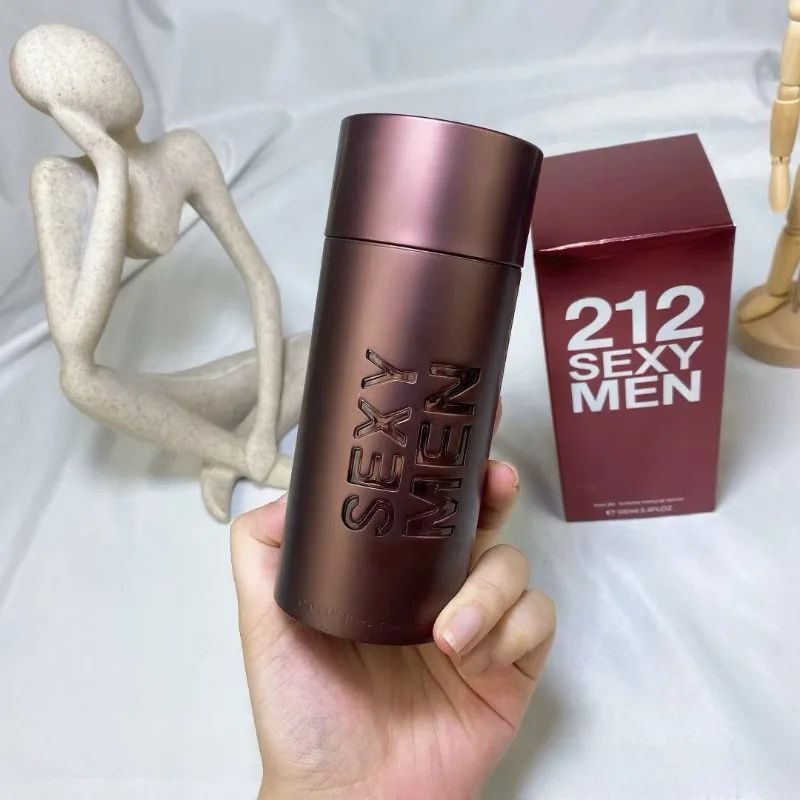 100ml Men's Cologne Grey Magnetic & Red Allure Fragrance Woody Spicy Scent Long-Lasting 12H+ Ideal for Dating & Night Parties