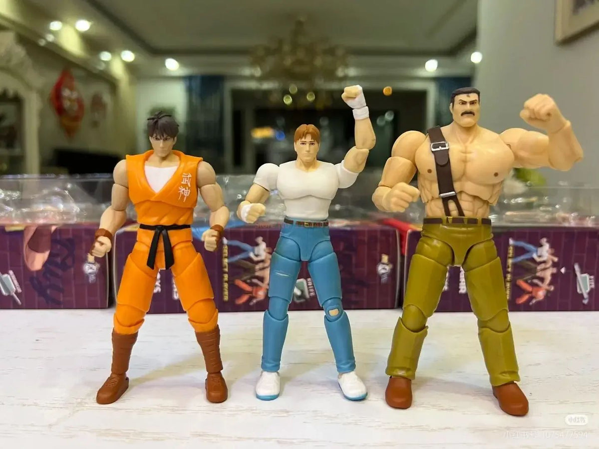 In Stock 52toys Capcom Final Fight 3.75-Inch Action Figure Cool Soldier Model Toy For Game Lovers Decoration Surprise Gifts