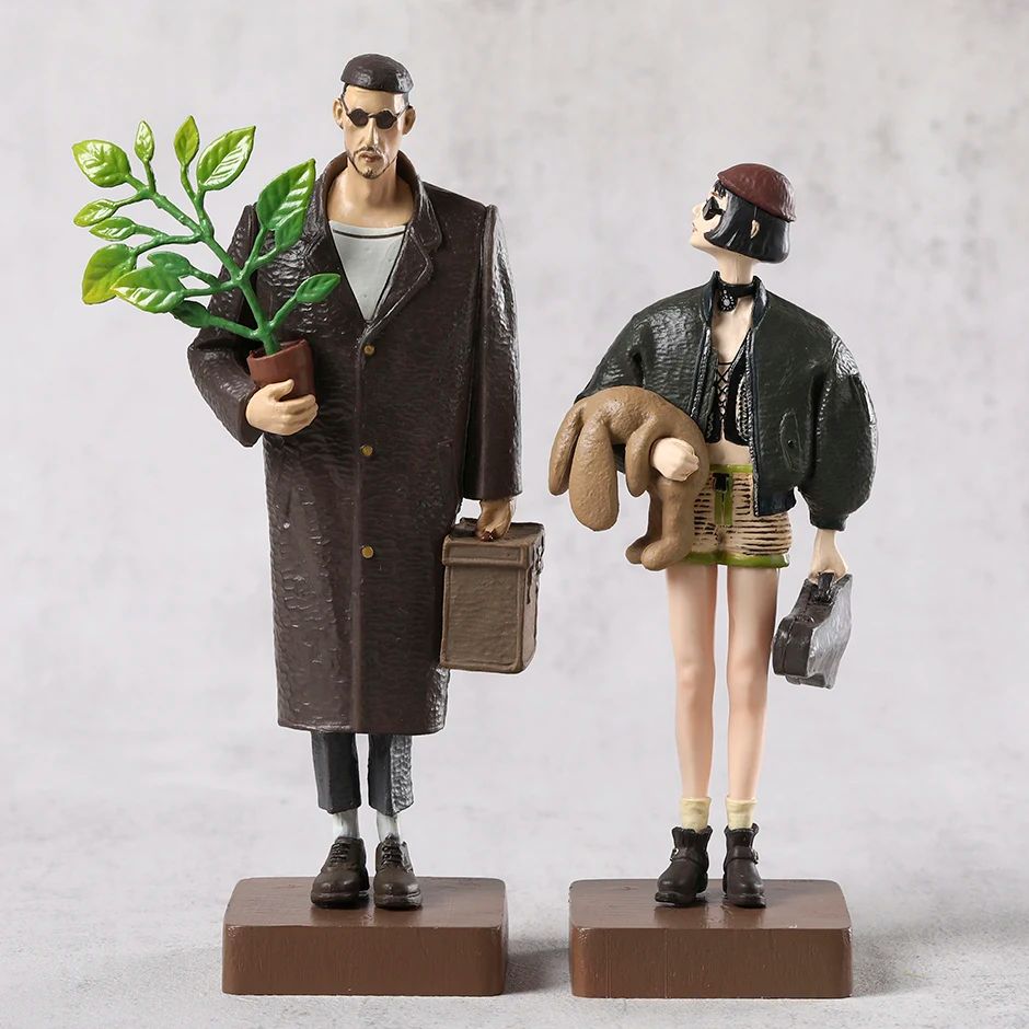 2-pack The Professional Leon Mathilda Figure Figurine Collection Model Doll Toy 14-16cm