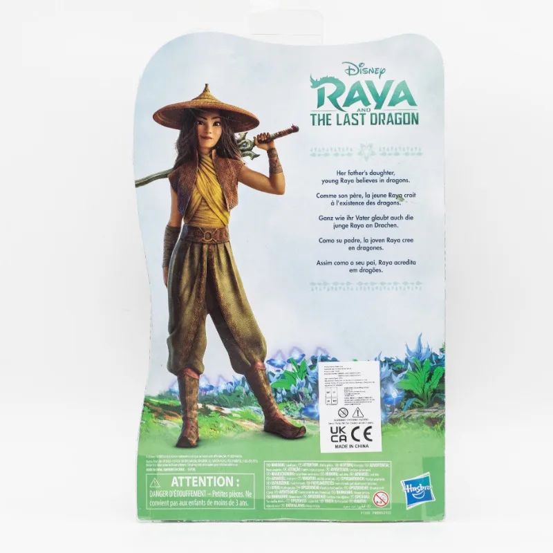 Hasbro Original Disney Raya and The Last Dragon Collection Anime Figure Toy Model Children Toy Boy Girl Birthday Gifts