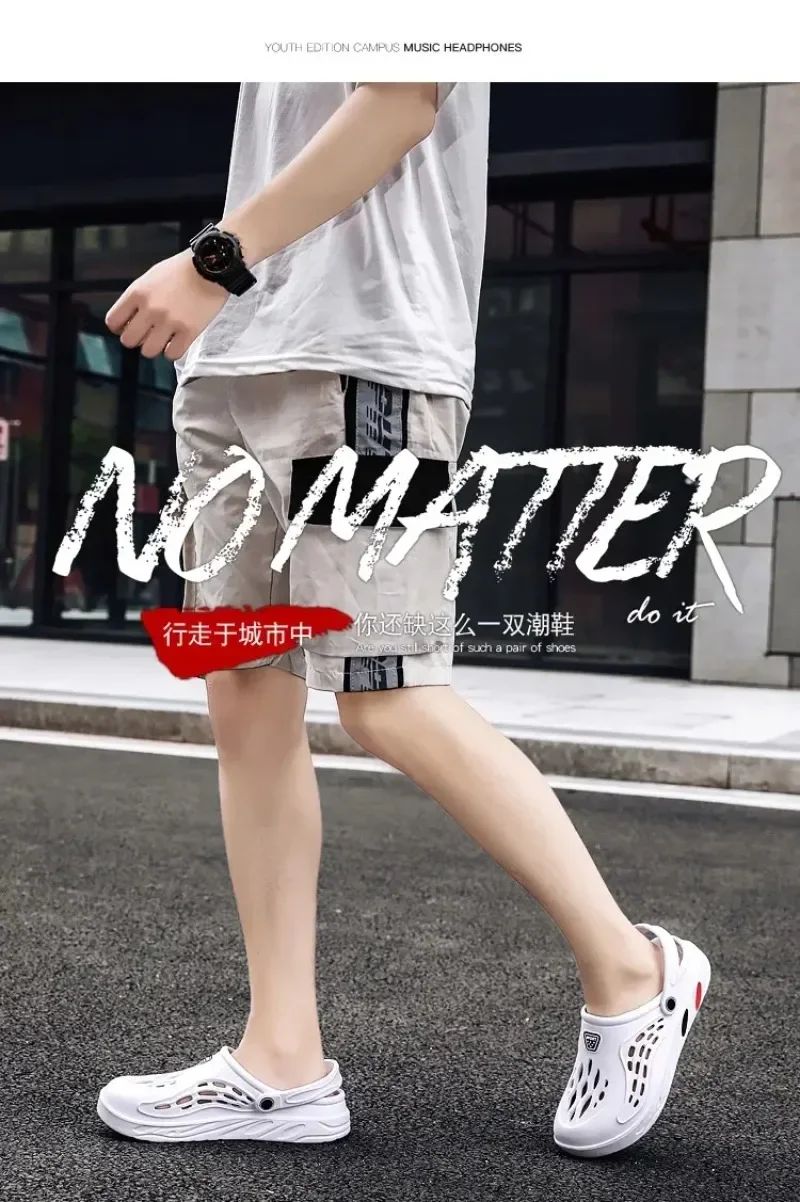 Outdoor Sandals for Men and Women Summer Clogs EVA Slippers Plus Size 47 48 49 Men Garden Shoes Beach Sandals Breathable Clogs