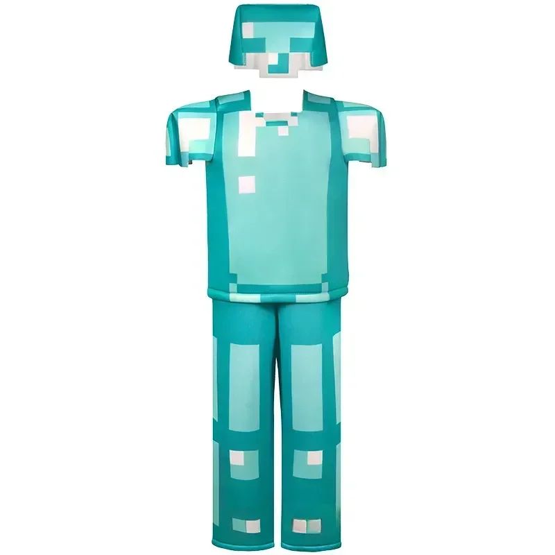 Game My World Role Play Holiday Party Pixel Costume Toy Mc Boys Girls Set Diamond Christmas Gift Stage Costume