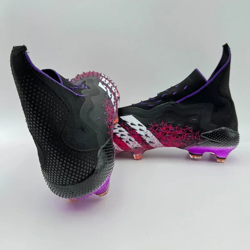 New Men Football Field Boots Professional Original Soccer Shoes Resistant Unisex Comfortable Ankle Cleats Football Shoes Outdoor