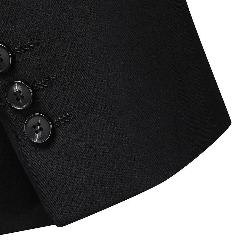 Suit 8XL (Blazer + Trousers) Men Korean Version of The Youth Elegant Fashion Simple Casual Gentleman Best Man Suit 2 Piece Suit