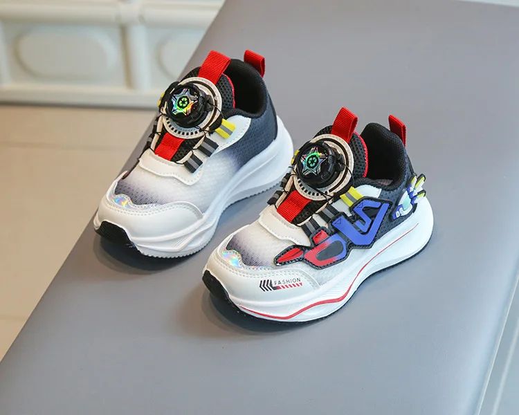 2025 Kids Breathable Mesh Sneakers | Non-Slip Soft Sole Outdoor Running Shoes for Boys Girls,